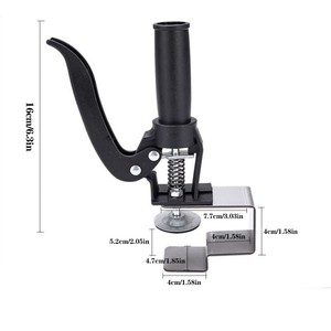 Pinces de serrage pour panneaux de tiroirs, fixation pour l'installation de meubles et armoires, avec ajustement et mors détachables - Product Image 2