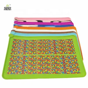 Hot Pets Sales Lick Mat Food Grade Dog Food Mat Silicone Small Paws No Slip For Dogs And Cats Manufacturer Supply