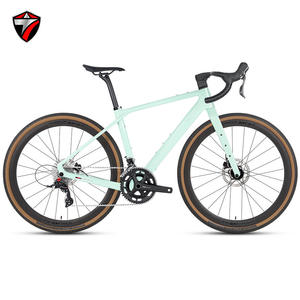 Vélo de gravier en fibre de carbone 700c 13 vitesses, double frein à disque, léger, <span class=keywords><strong>pour</strong></span> hommes et femmes - Product Image 3