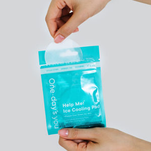 Handy Cooling Face Pad para aliviar la piel después de las quemaduras solares Cuidado de los poros y efecto calmante-Tónico de hielo calmante - Product Image 1