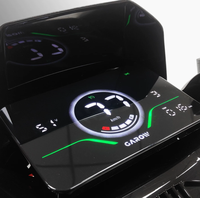 Vélo électrique cargo à deux roues intelligent CKD SKD Garow 1000W avec moteur sans balais haute puissance et autonomie de 140 km