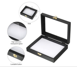 <span class=keywords><strong>Boîte</strong></span> de présentation pour spécimens de papillons, kit de <span class=keywords><strong>boîte</strong></span> à ombre pour insectes, fournitures <span class=keywords><strong>d</strong></span>'<span class=keywords><strong>entomologie</strong></span> avec planche de fixation en mousse EVA et 100 épingles noires - Product Image 5