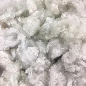 Good Price Recycled 7D/15D Polyester Staple Fiber for Filling Pillows Textile Waste Manufacturer