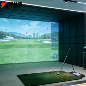 <span class=keywords><strong>Simulateur</strong></span> de <span class=keywords><strong>golf</strong></span> d'intérieur KUERMAI KEM-562 avec jeu de projection interactif et système de surveillance du lancement pour <span class=keywords><strong>simulateur</strong></span> de football - Product Image 3