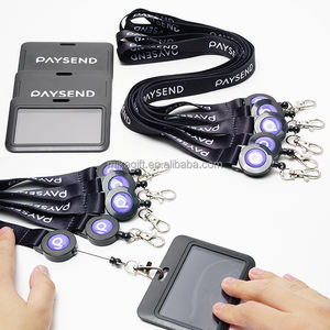 Logo personnalisé <span class=keywords><strong>Cordon</strong></span> élastique rond <span class=keywords><strong>Cordon</strong></span> <span class=keywords><strong>cordon</strong></span> lanière <span class=keywords><strong>porte</strong></span>-clés en tissu haute résistance <span class=keywords><strong>avec</strong></span> bobine de <span class=keywords><strong>badge</strong></span> - Product Image 3