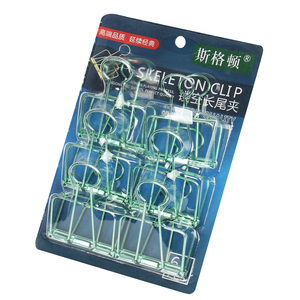 Hiện Đại Thân Thiện Với Môi Văn Phòng Văn Phòng Phẩm Kim Loại Đa Màu Sắc Chất Kết Dính Clip Rắn Thư Mục Tập Tin Mùa Xuân Ốc vít gua 19 32 Kẹp Giấy - Product Image 6