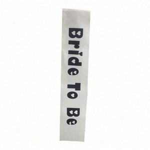 Hot Selling Custom Design Bride to Be Groom to Be Beauty Pageant Ribbon Body <b>Sash</b> - Product Image 1