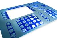 Clavier à membrane personnalisable en silicone souple, étanche et écologique