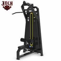 Machine de tirage vertical en acier avec pile de poids sélectionnable pour les entraînements en chaîne et les zones d'entraînement des clubs commerciaux
