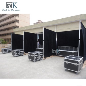 Hot Sale Adjustable Aluminum Pipe and Drape Kit Heavy Duty <b>Backdrop</b> <b>Stand</b> for Trade Show Event Partition - Product Image 4