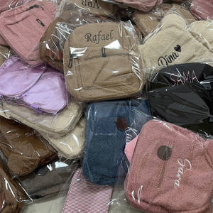 Venta al por mayor de peluche ligero conejo preescolar bolsa Satchel mochila para niños niñas señoras bolsa de compras - Product Image 3