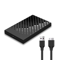Custodia HDD da 2.5 pollici SATA a USB3.0 interno SSD a disco rigido esterno scatola del disco rigido per telefono