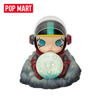 Lampe d'ambiance lunaire POP MART MEGA SPACE MOLLY Hello Moon authentique, veilleuse LED mignonne, objet de collection, cadeau pour les fans