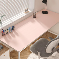Tapis de souris de bureau moderne en cuir durable, imperméable, facile à nettoyer, avec support en TPU antidérapant, grand format pour ordinateur de bureau et domicile