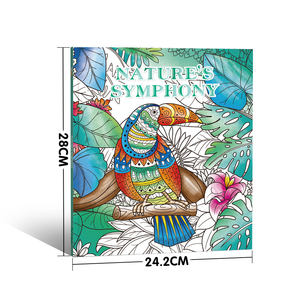 Vente directe d'usine, livre <span class=keywords><strong>de</strong></span> coloriage Cozy Zoo Design pour adultes et enfants, livre <span class=keywords><strong>de</strong></span> coloriage pour soulager le stress, carnet <span class=keywords><strong>de</strong></span> <span class=keywords><strong>dessin</strong></span> - Product Image 6