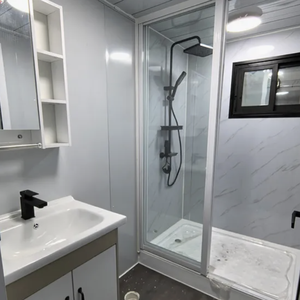 Nhà máy trực tiếp 20ft gấp mở rộng thép vận chuyển <span class=keywords><strong>container</strong></span> nhà văn phòng/phòng ngủ tùy chỉnh logo dễ dàng cài đặt khách sạn - Product Image 4