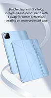 Étui pour tablette Xiaomi Pad 8 Pro, 3 volets, Pad 7/7Pro, boucle simple, étui souple en cuir 112, coque de protection antichoc