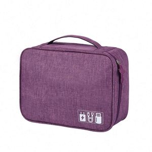 YS71 Custom Travel Gadget Organizer Electronics Accessories Promotional Gift Charger <b>USB</b> Wire Storage Tote Case - Product Image 3