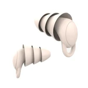 ノイズキャンセリングEarPlugs睡眠用シリコンイヤープラグ水泳睡眠旅行用忠実な耳栓