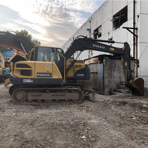 Gran oferta, excavadora usada, Volvo ec80 8ton EC80D, mini Excavadora hidráulica doméstica sobre orugas para uso doméstico - Product Image 5