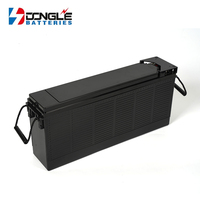 Batterie solaire au gel au plomb-acide DBF105-12 12V 105Ah, haute performance, démarrage, télécommunication, onduleur, stockage