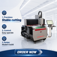 Machine de fraisage CNC promotionnelle en aluminium et cuivre 600x900mm avec adsorption sous vide et refroidissement par eau