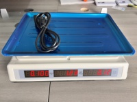 Balance électronique numérique de 40 kg avec calcul du prix et clavier en acier inoxydable