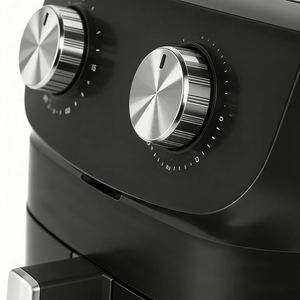 Friteuse à air numérique 2026 avec écran, boîtier en acier inoxydable, grande capacité 9L 10.5L, commande manuelle et poignée, pour la maison - Product Image 3