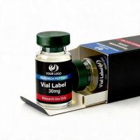 Étiquette holographique autocollante pour flacon, format spécial pour bouteilles en verre multi-usages de 10 ml