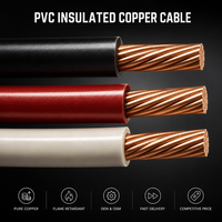 Cable Eléctrico THHN THW THWN-2 10AWG con Conductor de Cobre, Aislamiento de PVC y Revestimiento de Nailon, Estándar Americano para Equipos Eléctricos