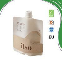 Sachet Doypack personnalisé avec bec verseur, anti-fuite, refermable, pour emballage de recharge de riz, mousse nettoyante et liquides