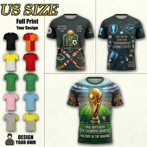 Maglia da Calcio Personalizzata, T-Shirt Sportiva con Design Personalizzato, Asciugatura Rapida, Traspirante, Stampa a Sublimazione, Abbigliamento Sportivo da Calcio, T-Shirt Performance per Uomo - Product Image 3