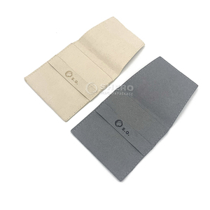 Shero vente en gros collier bague pochette boucle d'oreille emballage velours bijoux enveloppe sac avec logo - Product Image 3