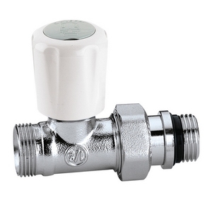 Valvola Termostatica Diritta con Connessione in Rame da 1/2 Pollice per Sistemi HVAC - Product Image 1