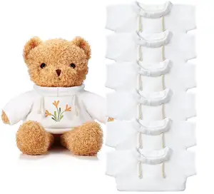टेडी भालू कपड़े टी शर्ट बनाने की क्रिया आलीशान भालू शर्ट क्लासिक भरवां पशु Bearit में 14-18