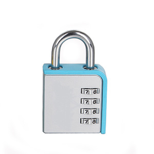 กุญแจล็อคแบบผสมโลหะผสมสังกะสี 79x47x14 ซม. รูปทรงสี่เหลี่ยมผืนผ้า ใช้ได้ทั้งภายในและภายนอก สีดำ ชมพู เงิน น้ำเงิน เหลือง เขียว - Product Image 3