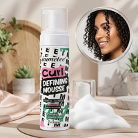 Mousse Coiffante Bouclante en Gros Anti-Frisottis pour Cheveux Naturels – Fixation Légère et Maintien de l'Hydratation 200ml