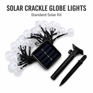 Guirnalda de Luces <span class=keywords><strong>Solares</strong></span> con Efecto Craquelado, de 30 a 300 LED, para Decoración de Exteriores - Product Image 3