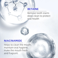 Dentifrice à la Niacinamide pour les Soins des Gencives, Formule Éclaircissante pour un Blanchiment en Profondeur, Haleine Fraîche Longue Durée et Sensation de Propreté