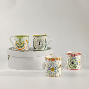 Mug à lait en porcelaine fine européenne série D, prix d'usine - Product Image 1