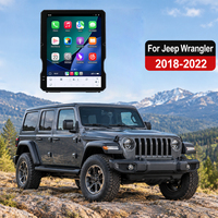 Écran vertical Foforfor de 12,1 pouces pour Jeep Wrangler 2018-2022, Carplay Android15 GPS 4G DSP, autoradio, lecteur multimédia automobile OEM