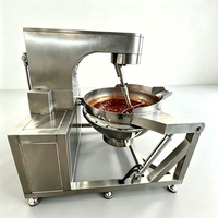 Industriële automatische planetaire kookmixer met gejackete ketel voor het verwerken van sauzen, chiliketchup en fruitconfiture