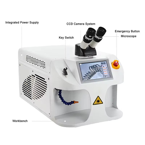 Machine de soudage laser professionnelle pour bijoux, soudeuse laser à impulsions pour la réparation de bagues, de chaînes en or, argent et platine, et soudage de précision - Product Image 5