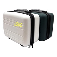 Tendance de la mode PP 14 pouces rangement multifonction petite valise à main de voyage Logo personnalisé mini étui à cosmétiques