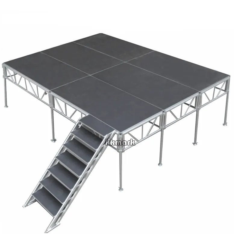 Plataforma portátil de aluminio para escenario de pasarela