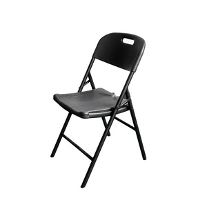 Modern Outdoor Plastic <strong>Folding</strong> <strong>Chair</strong>-School Office Training Computer <strong>Chair</strong> <strong>White</strong> Home Leisure Backrest Villa Living Room - Product Image 1