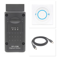 Real OPCOM V1.95 para Opel flash actualización firmware PIC18F458 CAN BUS OBD OBD2 OP COM 1,95