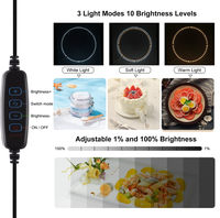 Puluz — boîte à lumière pliable 40cm, Kit de fond de tente de photographie en Studio Photo LED, MINI boîte à lumière DSLR, pour appareil Photo