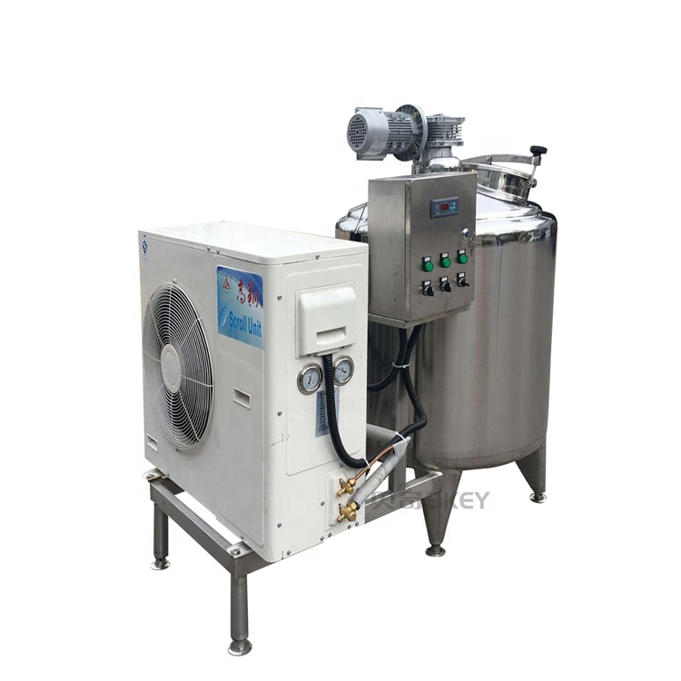 Заводская цена, машина для охлаждения молока пищевого класса, резервуар для охлаждения молока для установки по переработке молока