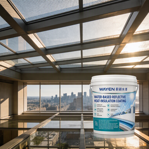 <span class=keywords><strong>Vernice</strong></span> Riflettente per Isolamento Termico del Tetto, Effetto Isolante e Rinfrescante Eccezionale, <span class=keywords><strong>Vernice</strong></span> a Base d'Acqua per Risparmio Energetico, Applicabile con Pennello - Product Image 3